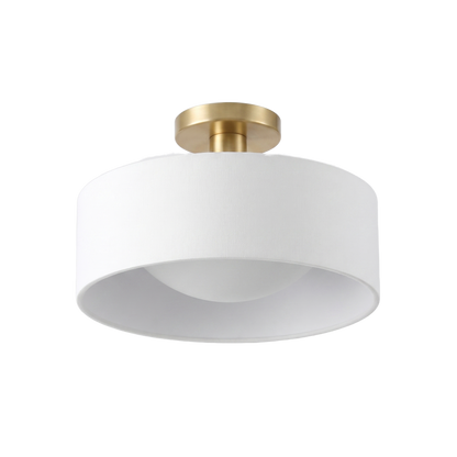 Aurevia low-profile ceiling fixture - white background