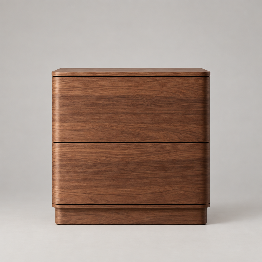 Tova nightstands set of 2 - front view
