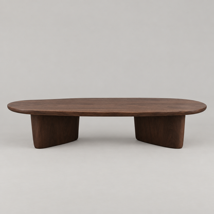Isla low coffee table - front view