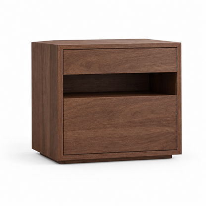 Stig cube nightstand - white background