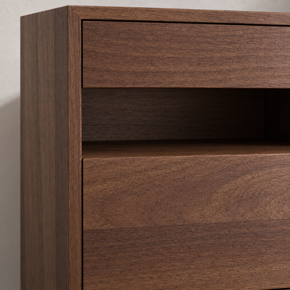 Stig cube nightstand - niche detail
