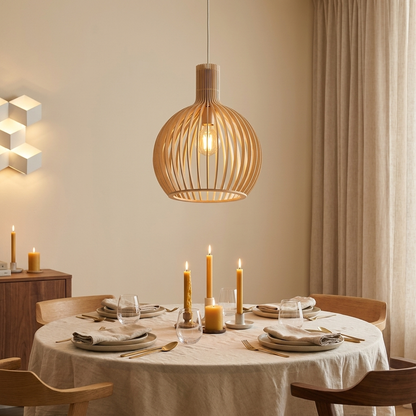 Bosk pendant light - lifestyle evening