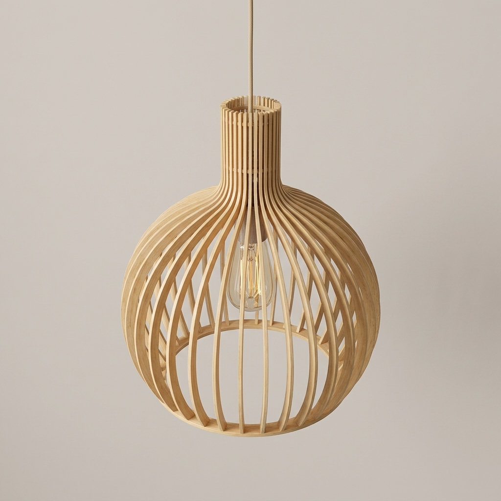 Bosk pendant light - overhead view