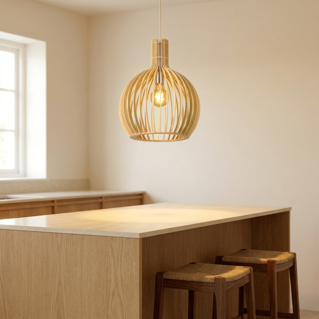 Bosk pendant light - lifestyle in use