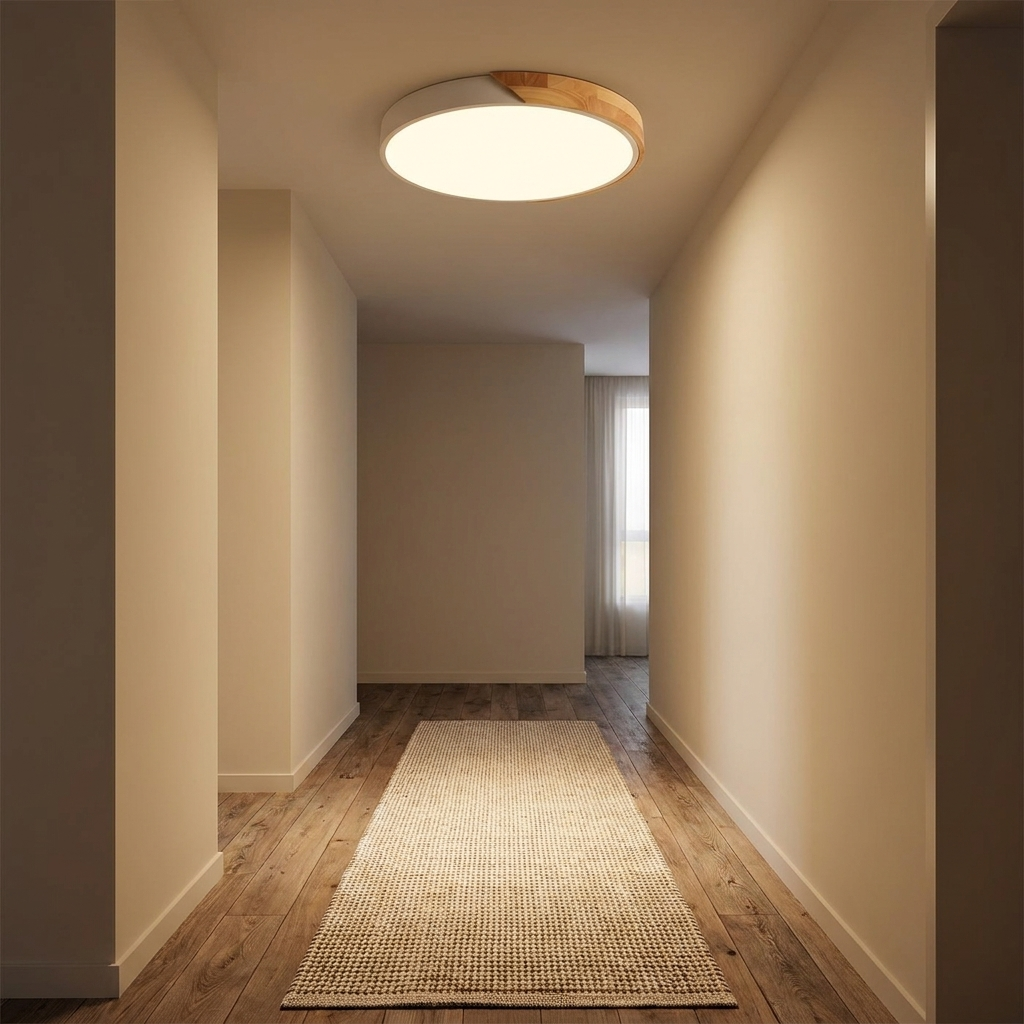 Halden ceiling light - lifestyle evening