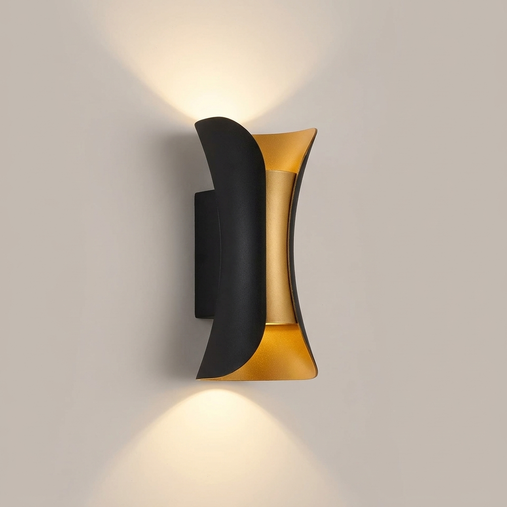 Aurio wall light - side profile