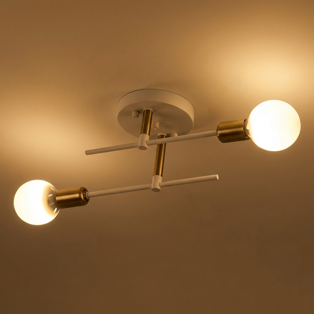 Duo ceiling lamp - detail close-up