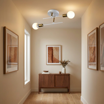 Duo ceiling lamp - lifestyle evening