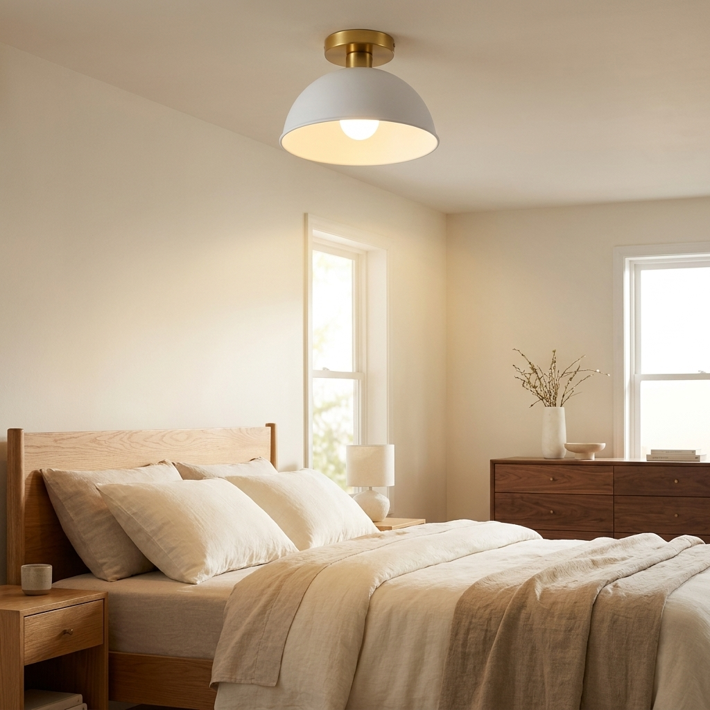 Pell ceiling light - lifestyle evening