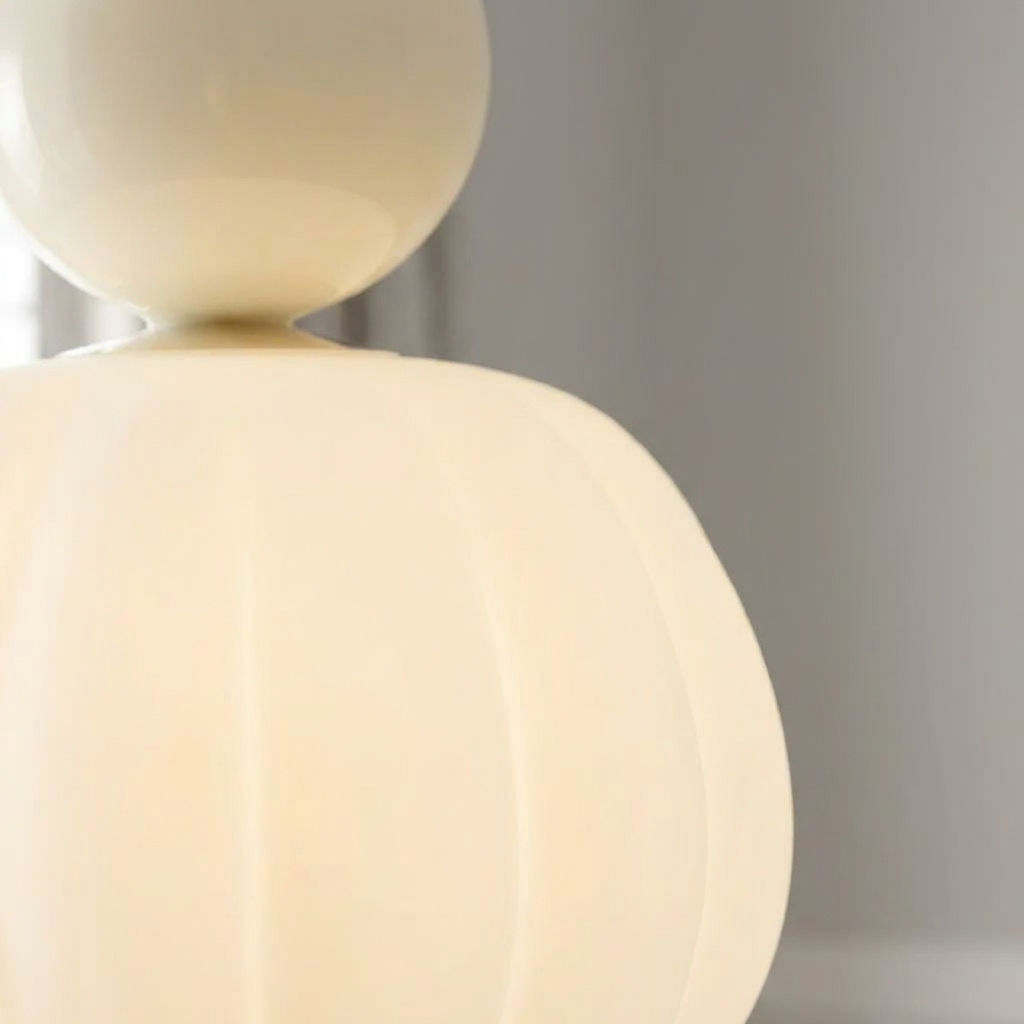 Gourd pendant light - detail