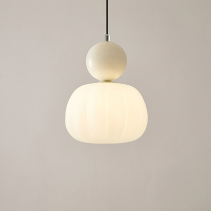 Gourd pendant light - side profile