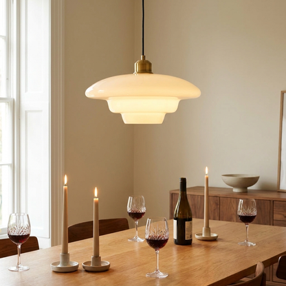 Mila pendant light - lifestyle evening