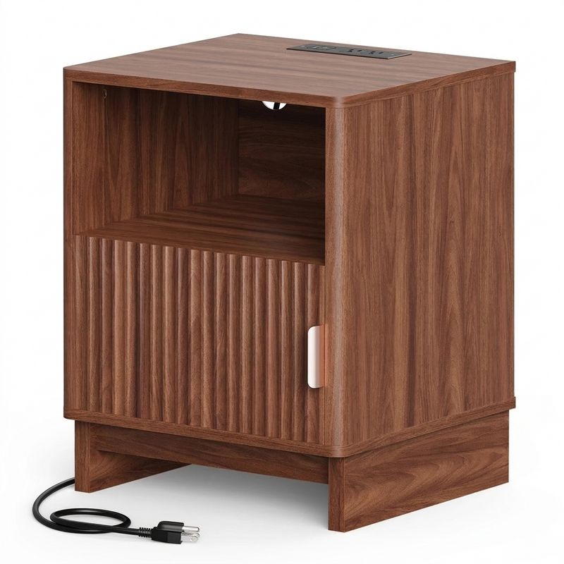 Fen nightstand - white background