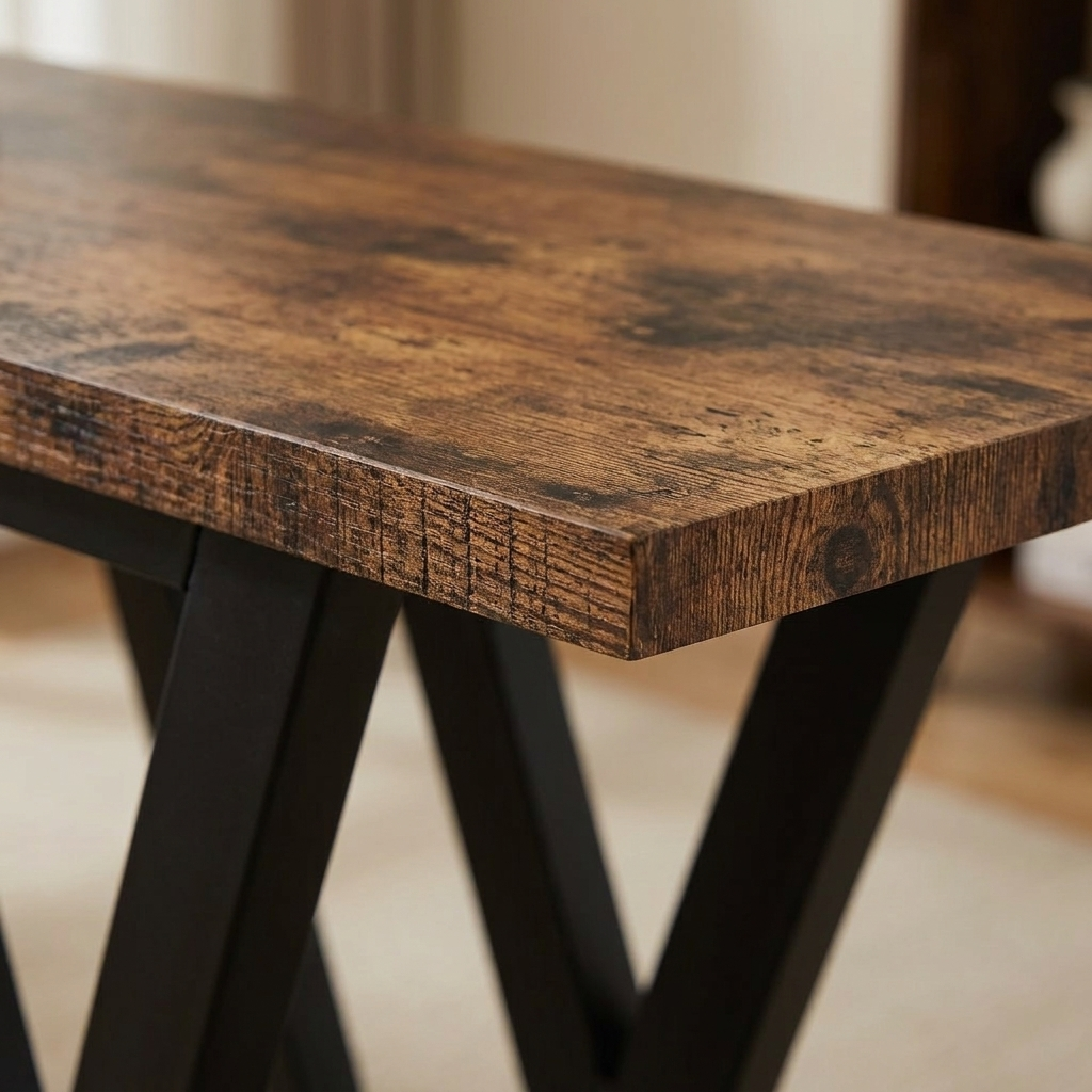 Vane console table - detail close-up
