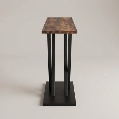 Vane console table - side profile