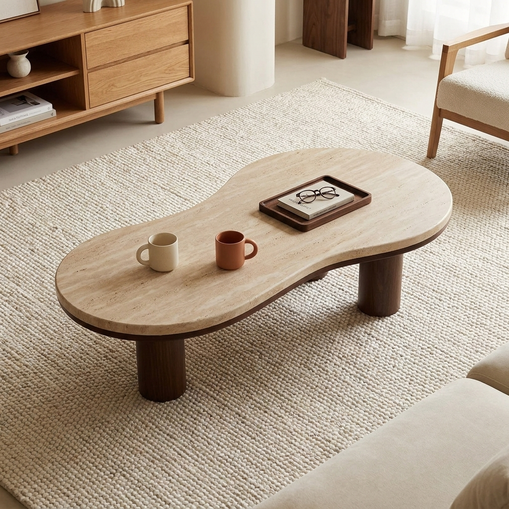 Kumo coffee table - lifestyle in use