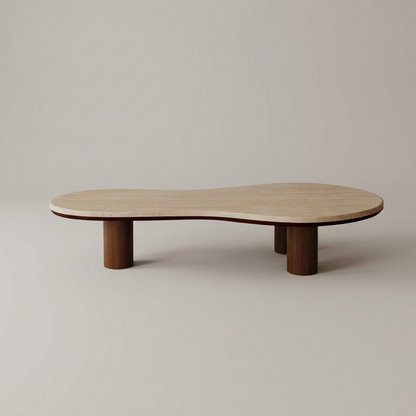 Kumo coffee table - overhead view