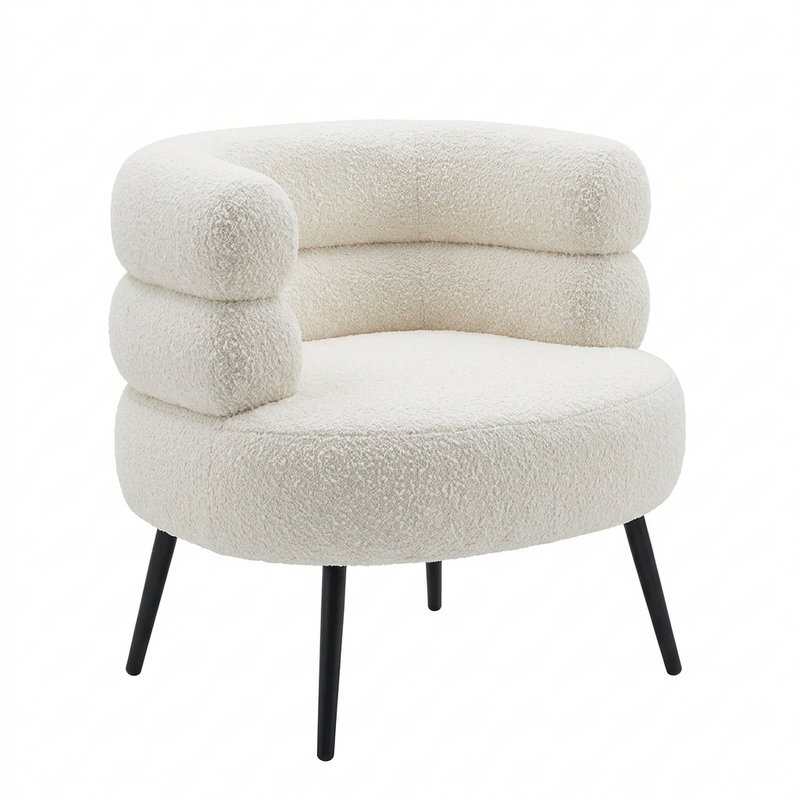 Cumulus accent chair - white background