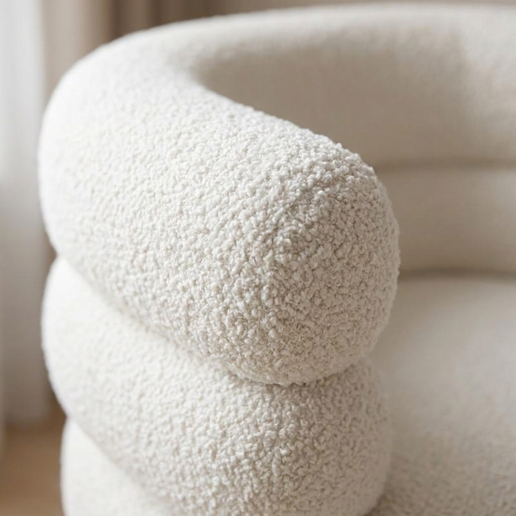 Cumulus accent chair - detail