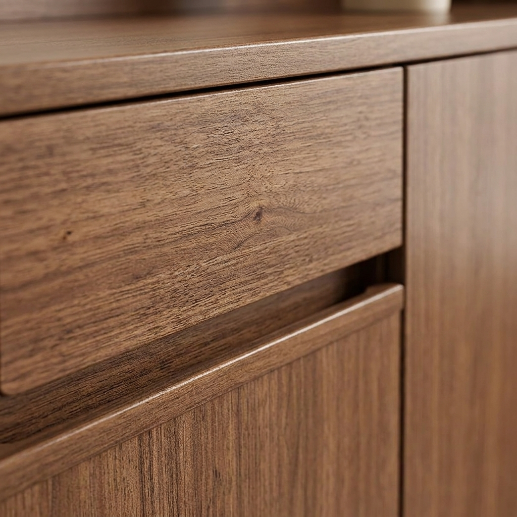 Ridge shoe cabinet - detail