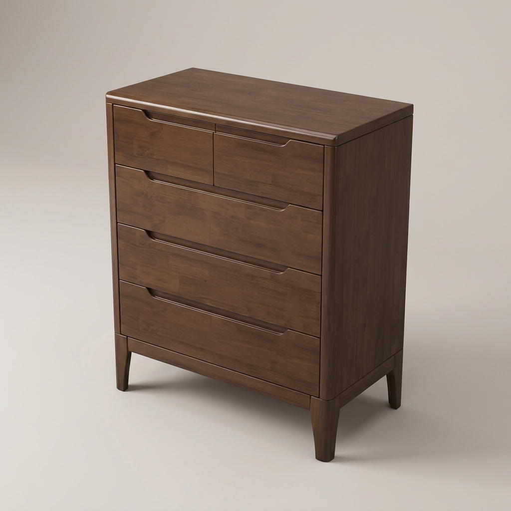 Arlo chest of drawers - overhead view