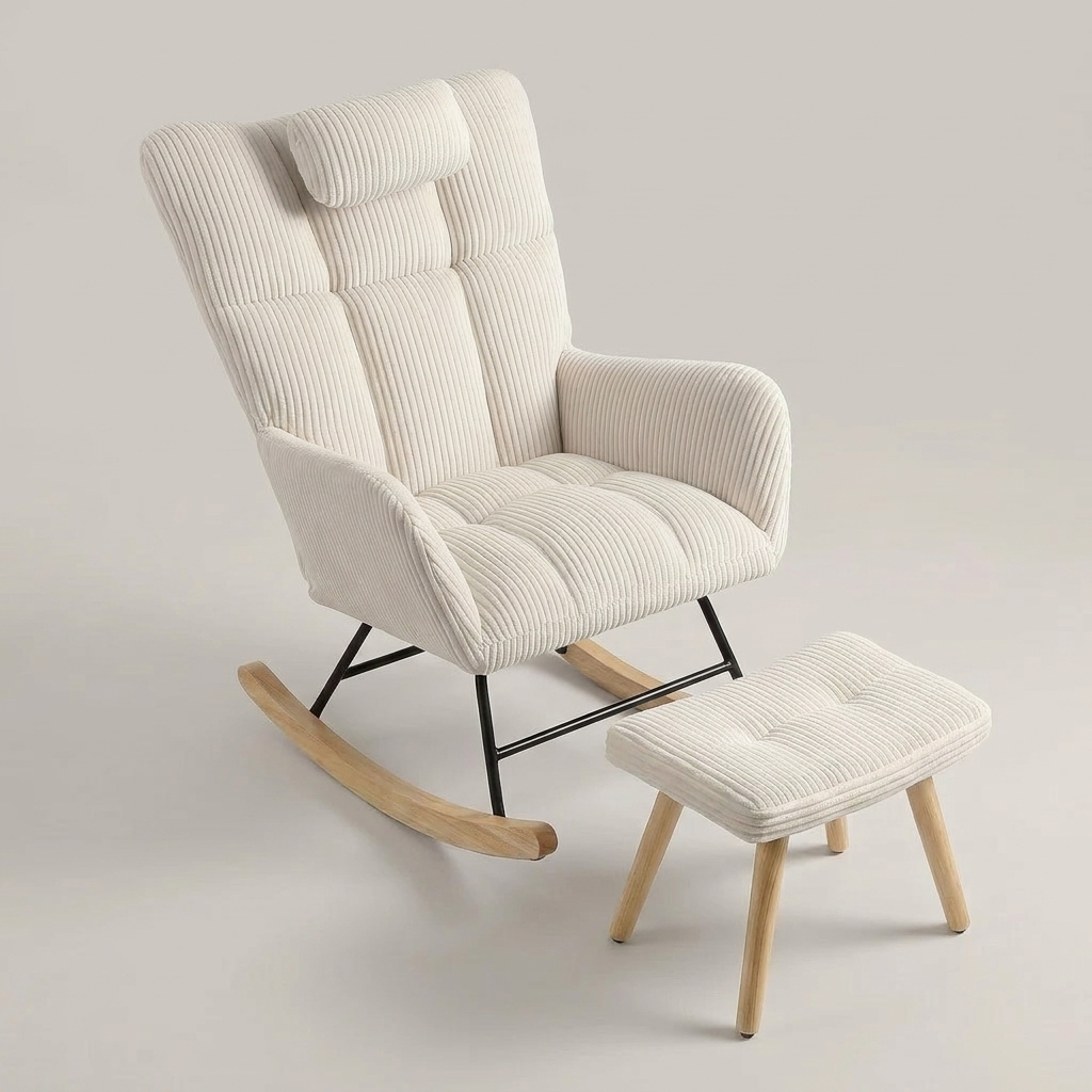 Nest rocking chair - overhead view