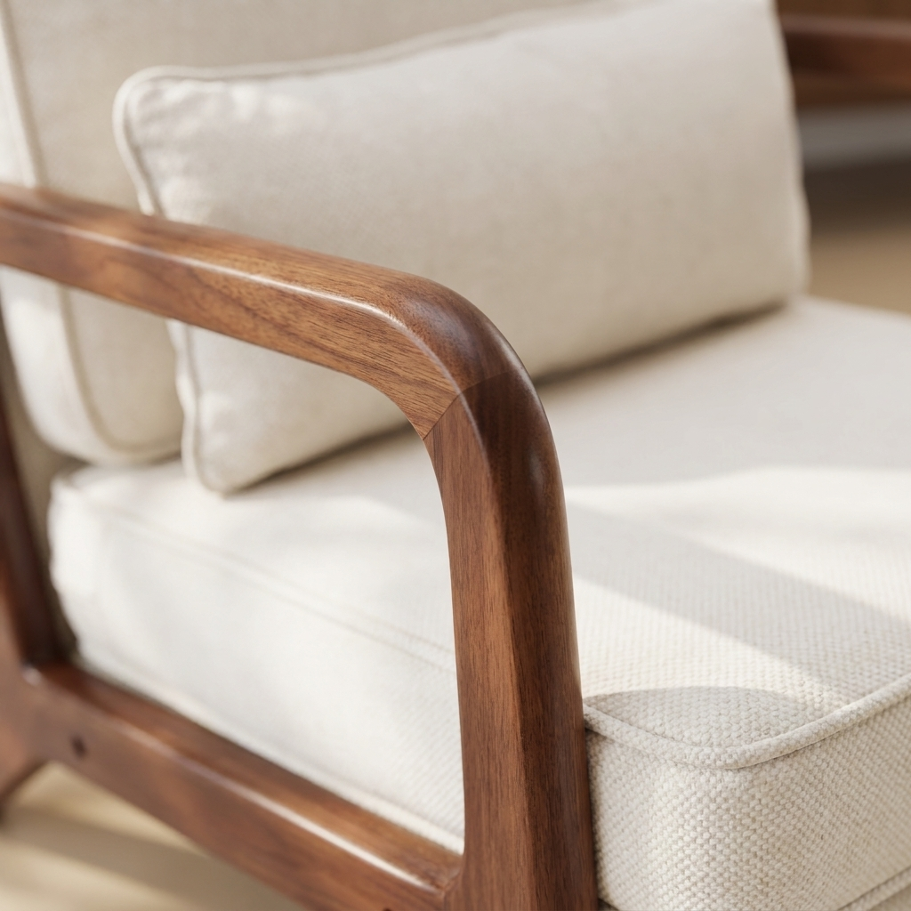 Ellis accent chair - detail