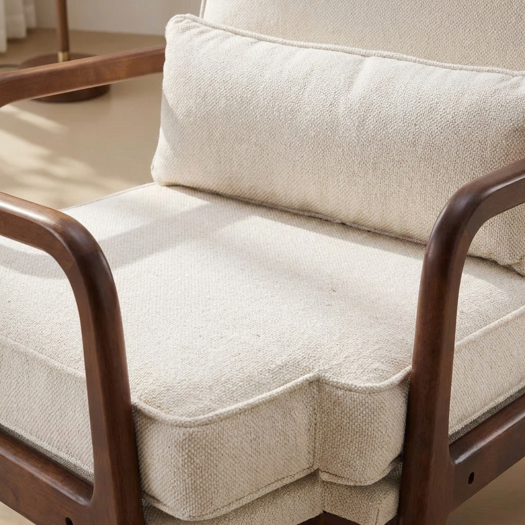 Ellis accent chair - detail close-up