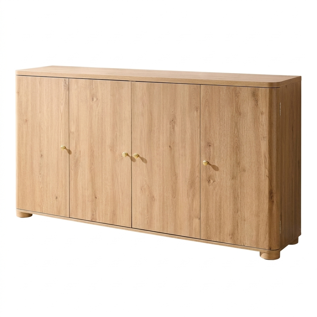 Maren buffet cabinet - white background