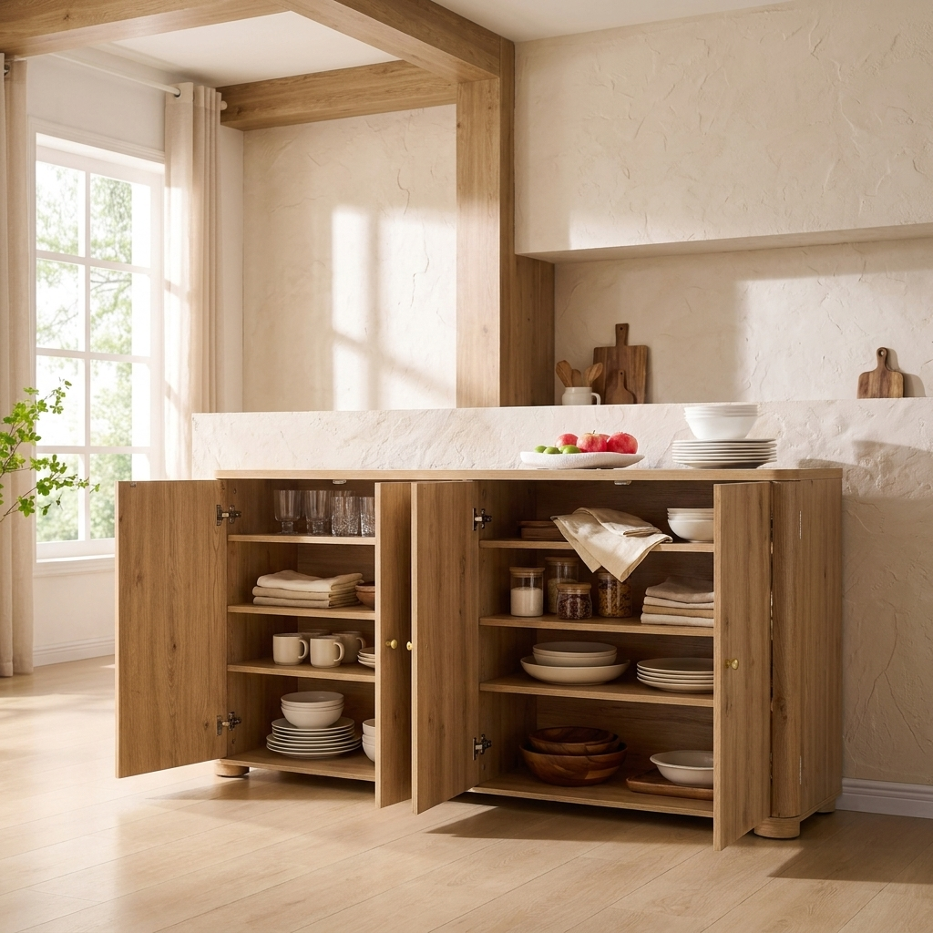 Maren buffet cabinet - lifestyle in use