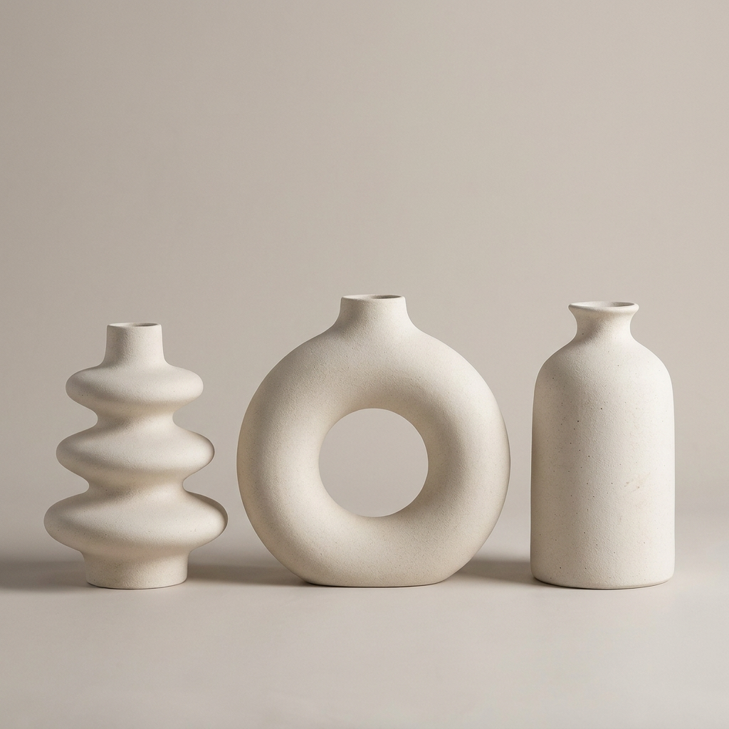 Dune vase set - side profile