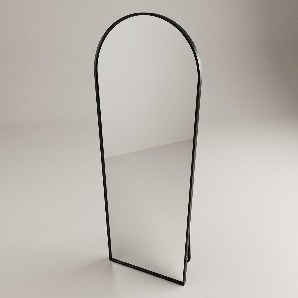 Arca floor mirror - overhead view