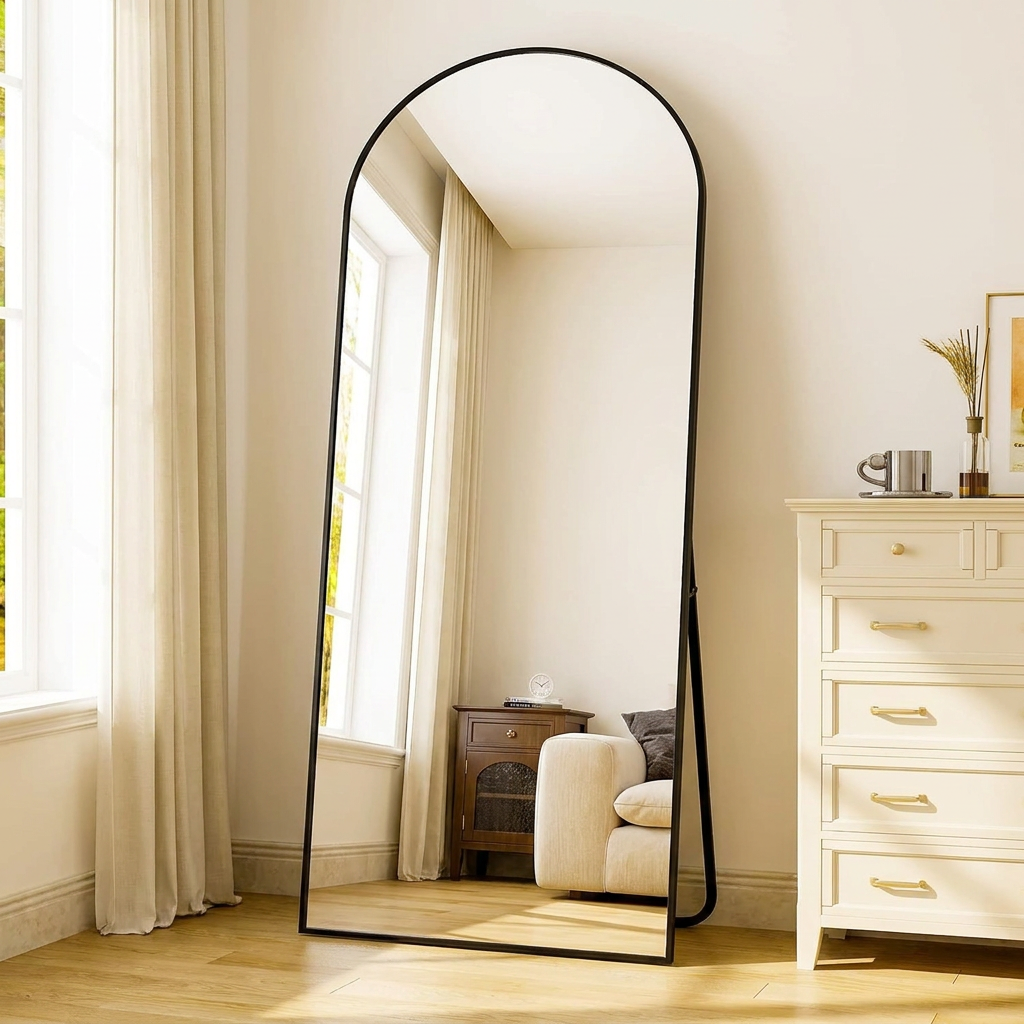 Arca floor mirror - lifestyle