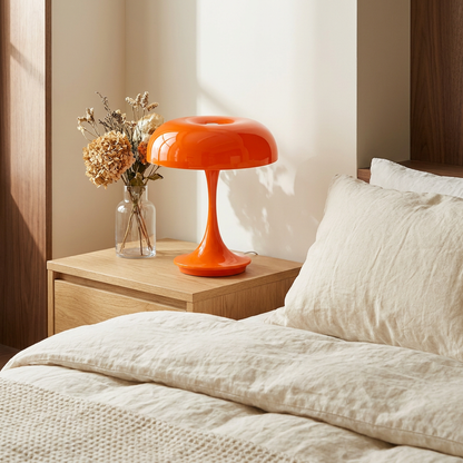 Morel mushroom lamp - lifestyle
