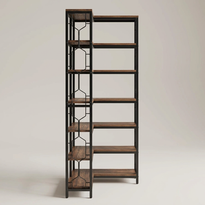 Ashby corner bookshelf - side profile