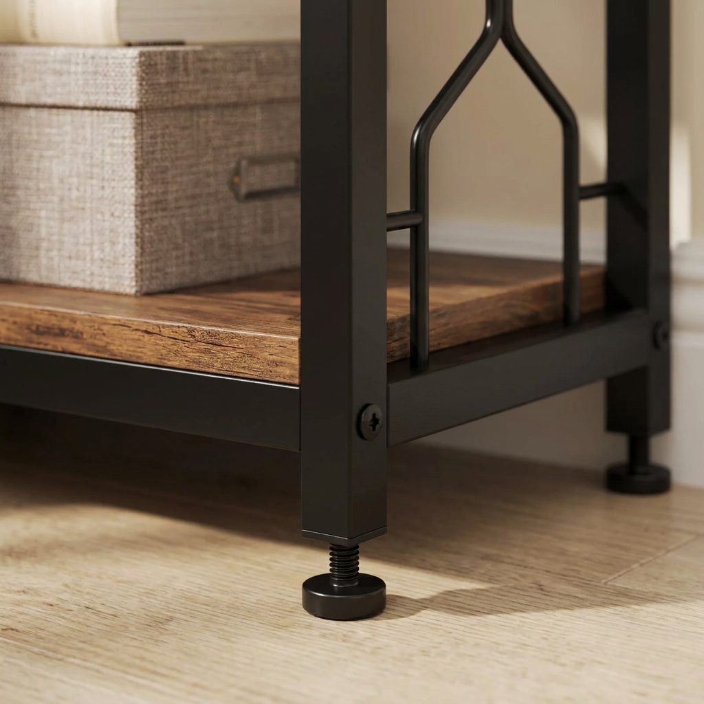 Ashby corner bookshelf - detail close-up