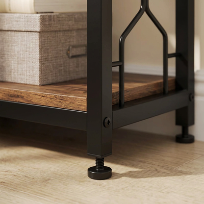 Ashby corner bookshelf - detail close-up