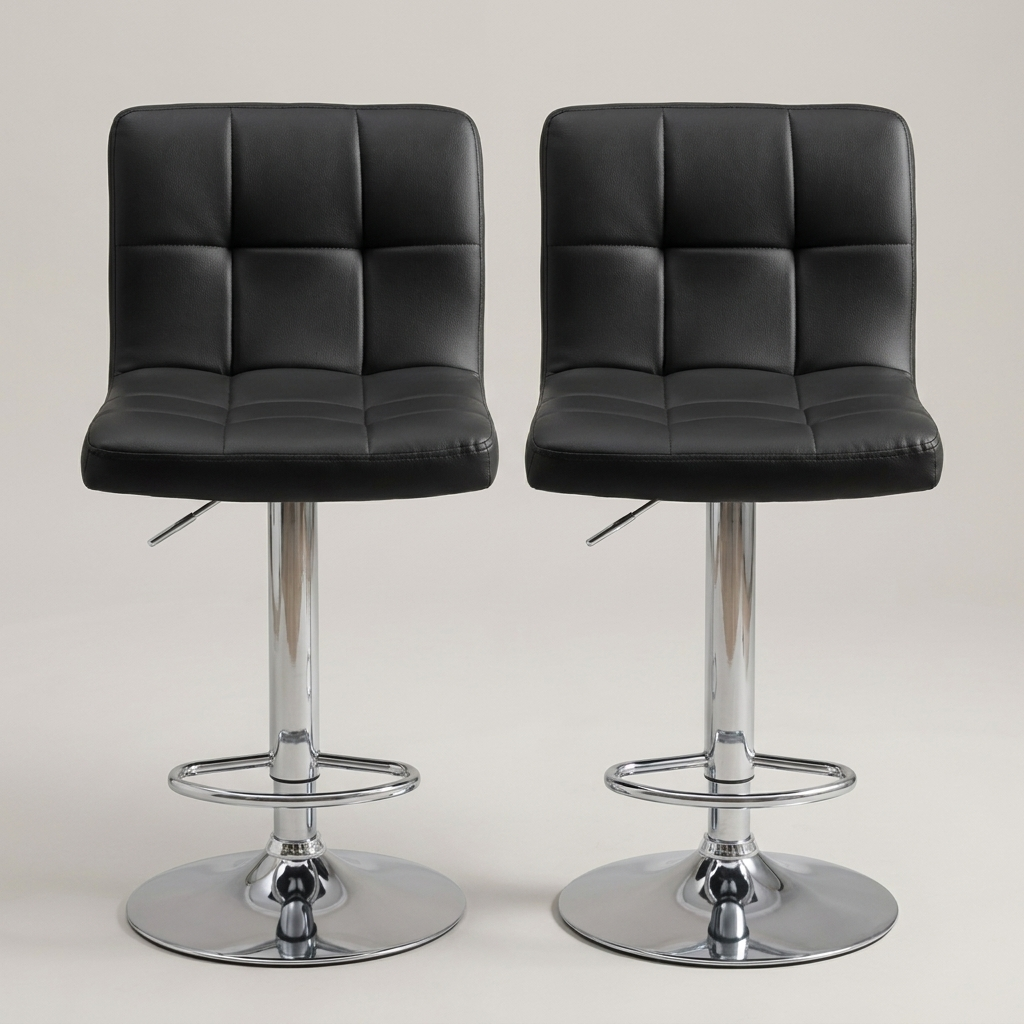 Milo bar stools - front view