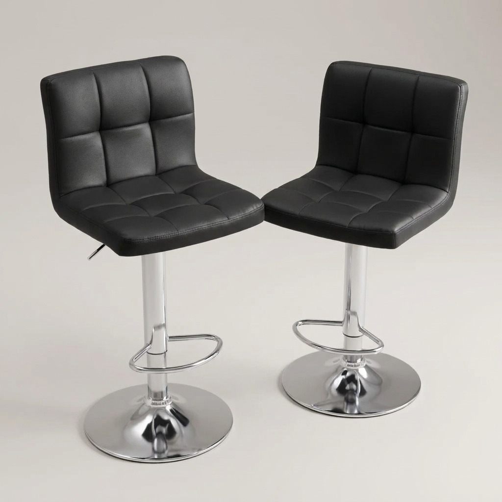 Milo bar stools - overhead view