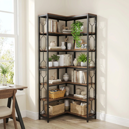 Ashby corner bookshelf - lifestyle