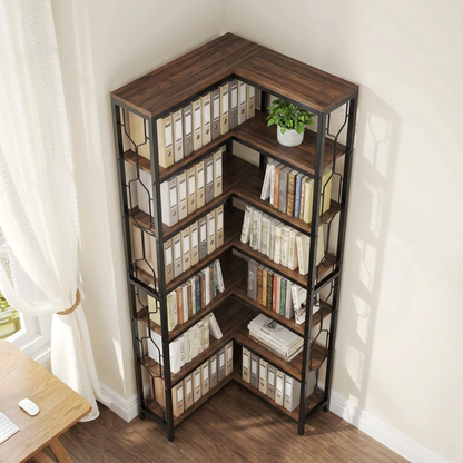 Ashby corner bookshelf - lifestyle in use