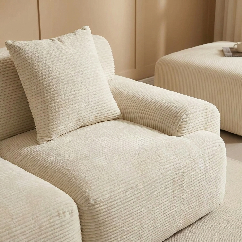 Mellow sectional sofa - detail close-up