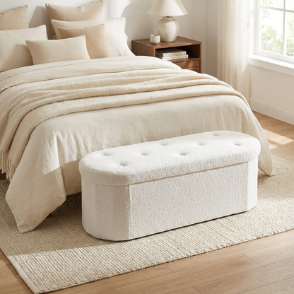 Oona storage ottoman - lifestyle