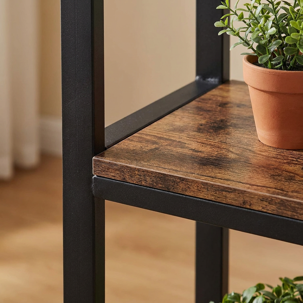 Fern plant stand - detail close-up