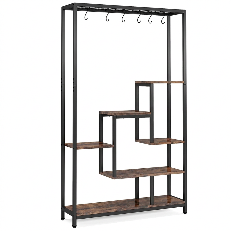 Fern plant stand - white background