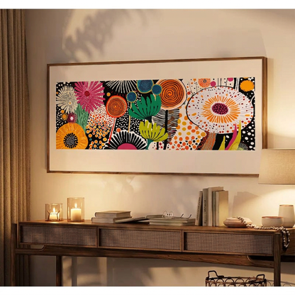 Bloom canvas print - lifestyle evening