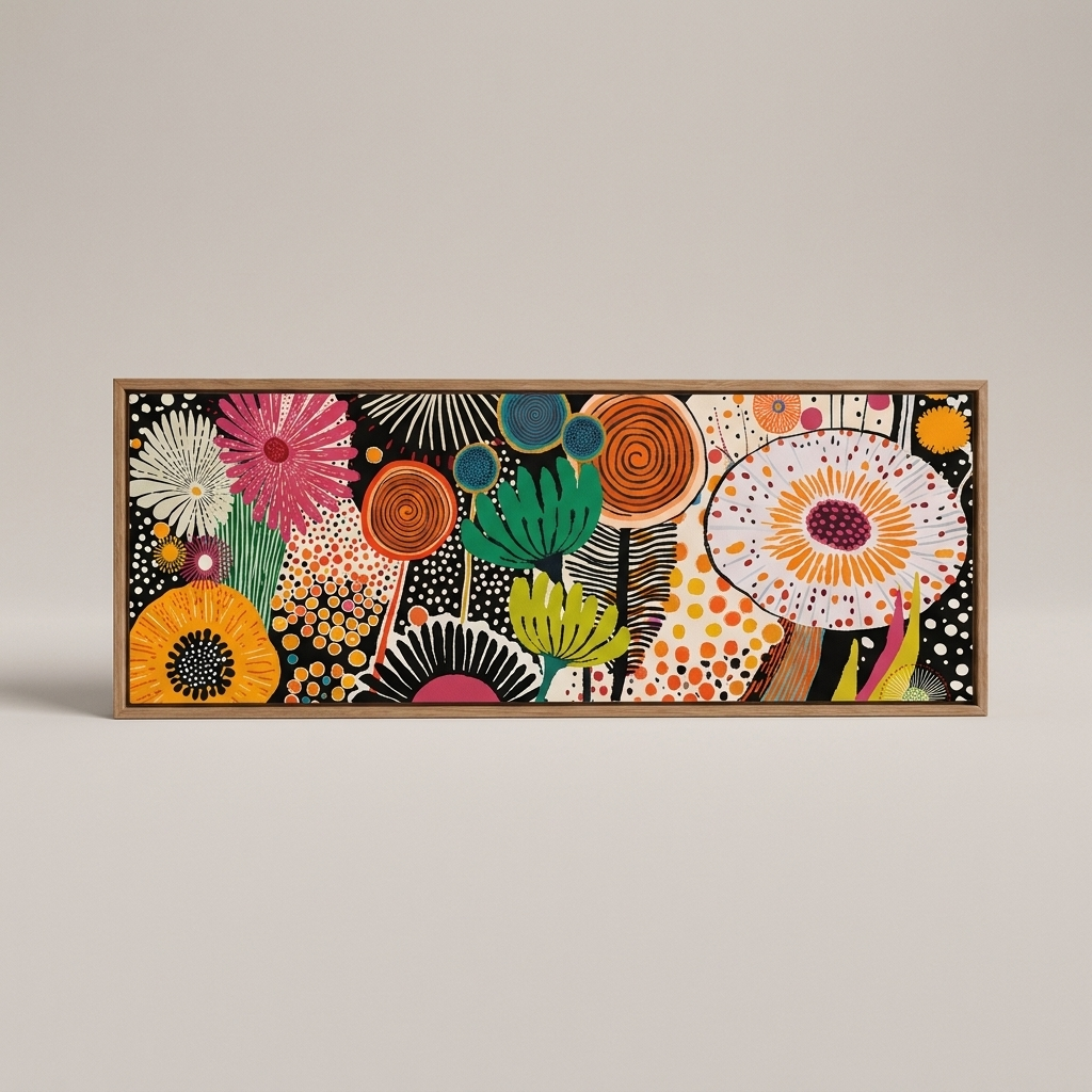 Bloom canvas print - front view