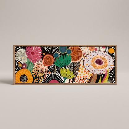 Bloom canvas print - front view