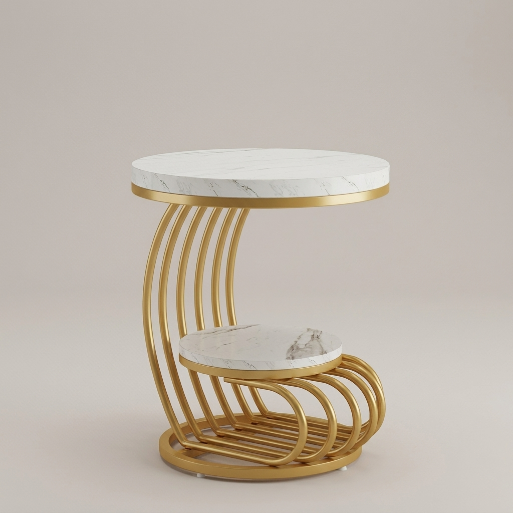 Gilda end table - front view
