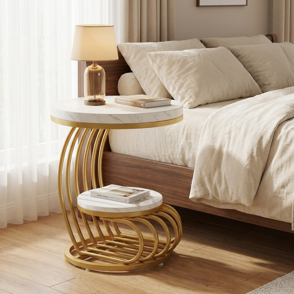 Gilda end table - lifestyle in use